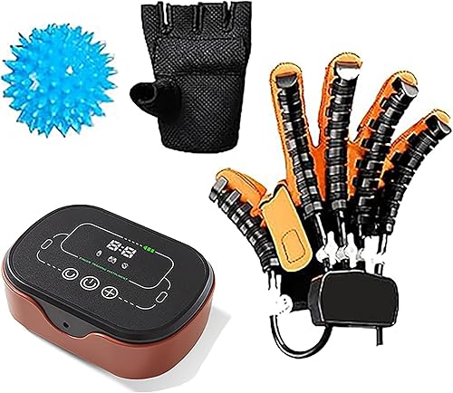 Miniatura 10 de Guantes de robot de rehabilitación, guantes para ejercitadores de dedos, equipo de terapia de mano para accidentes cerebrovasculares, guantes de