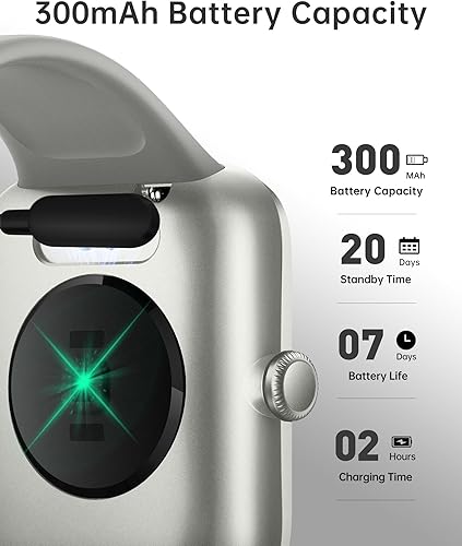 Miniatura 8 de Reloj inteligente para hombres y mujeres, rastreador de actividad física con monitor de sueño de frecuencia cardíaca de oxígeno en sangre, 1.69