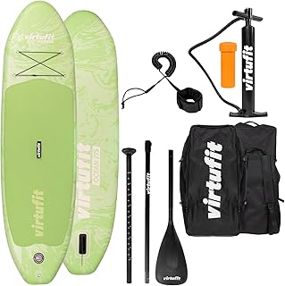 VirtuFit Supboard Serie - Compact/Ocean/Cruiser/Yoga/Voyager/Racer/Surfer - Stand Up Paddling Board - Zubehör und Tragetasche