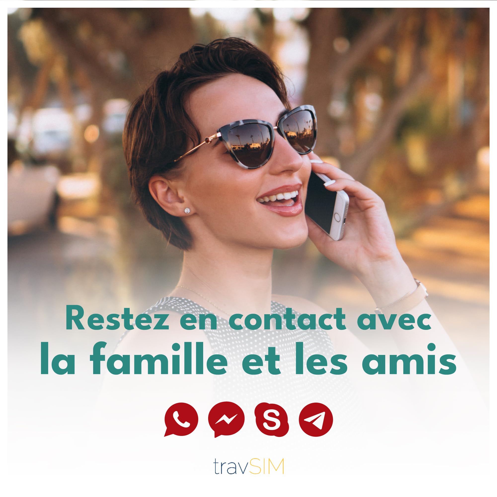 travSIM Tarjeta SIM Marruecos | 30 días – 15GB de Datos | Datos de Alta Velocidad 5G/4G | Acceso Ilimitado a Google, Facebook, Whatsapp, Instagram y más