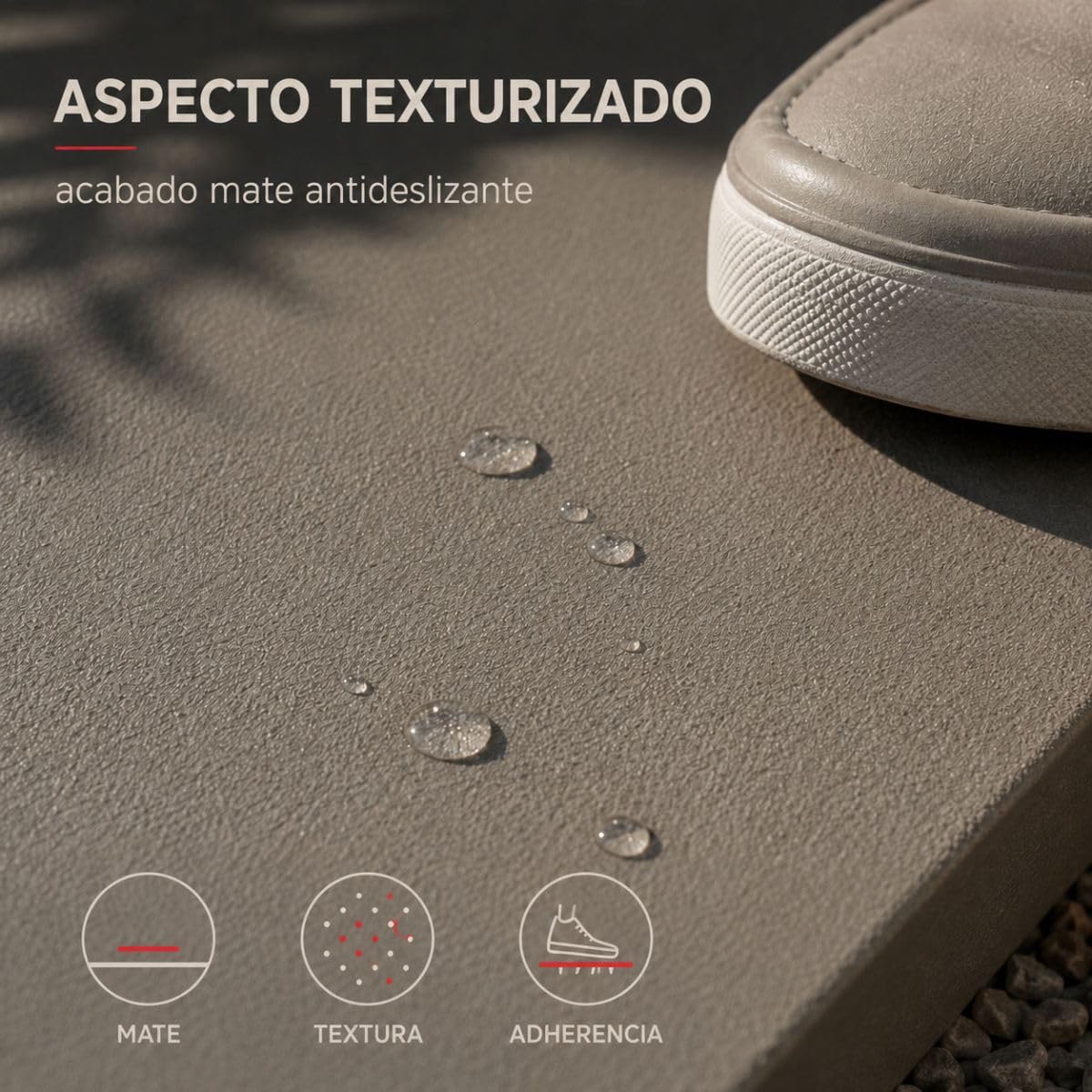ARCANE INDUSTRIES Membrana líquida transitable, Membrana para terrazas transitable, impermeabilización con ARCATERRASSE - 2,5 L Teja