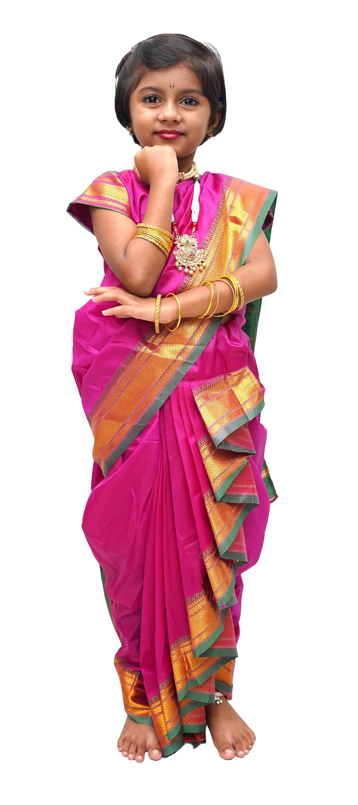 Lavani Saree Marathi Traditional Dress For Girl Marathi Lavani