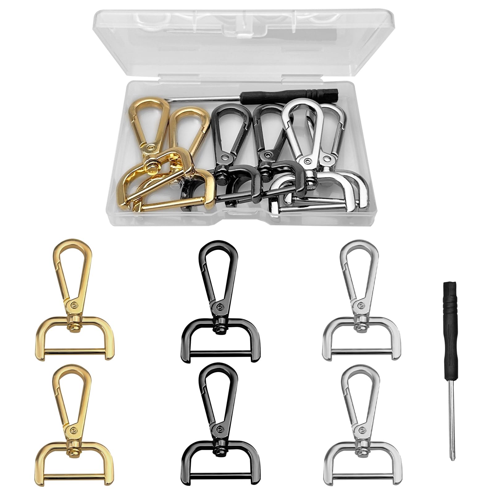 Sleutelhanger draaibaar ca. 16 mm Antiek Zilverkleurig - De webwinkel voor het maken van Sieraden
