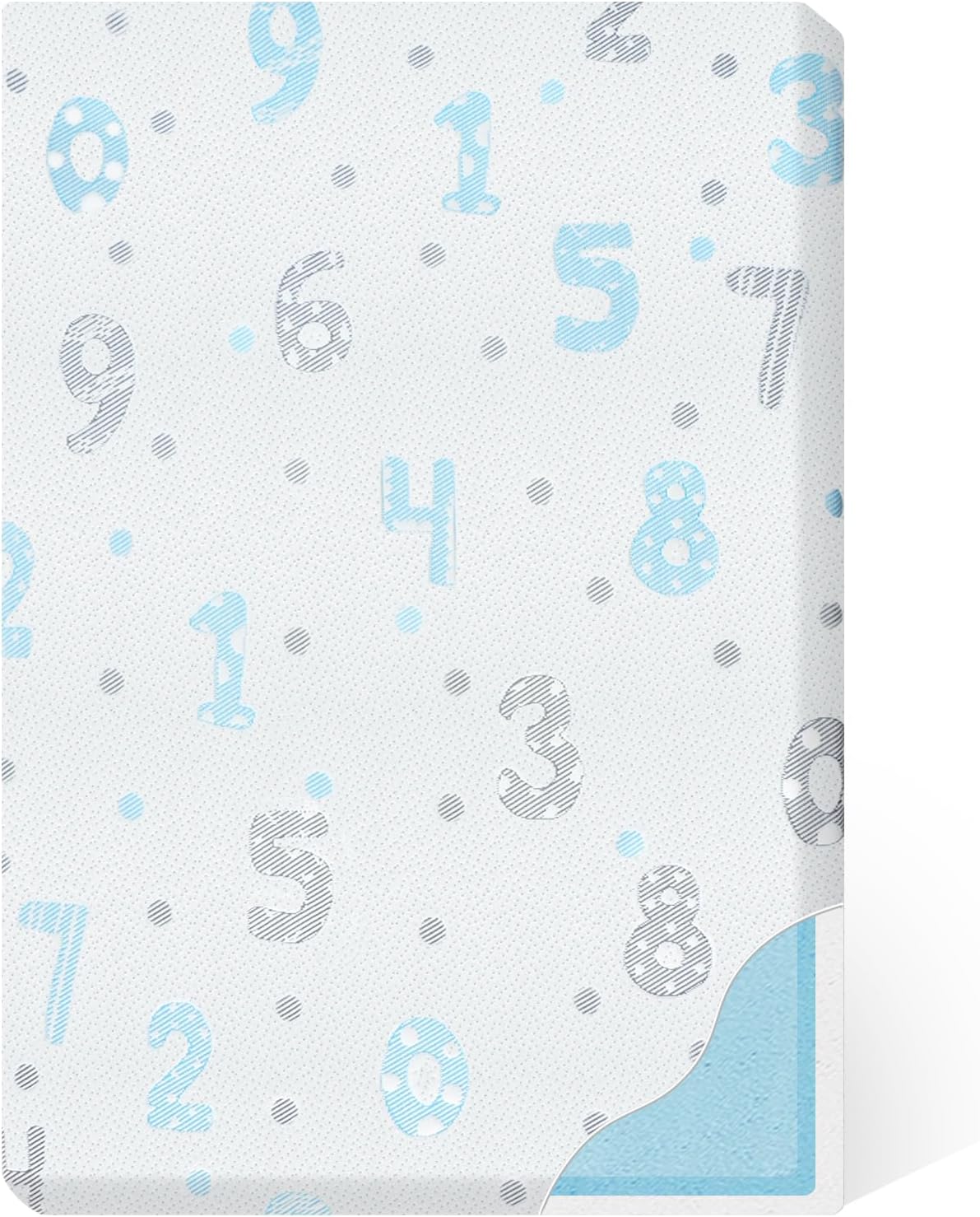 Pack and Play Mattress Pad - 38"x26" Dual-Sided Memory Foam Pack N Play Mattresses - Foldable Portable Travel Baby Crib Mattress with Breathable Removable Cover