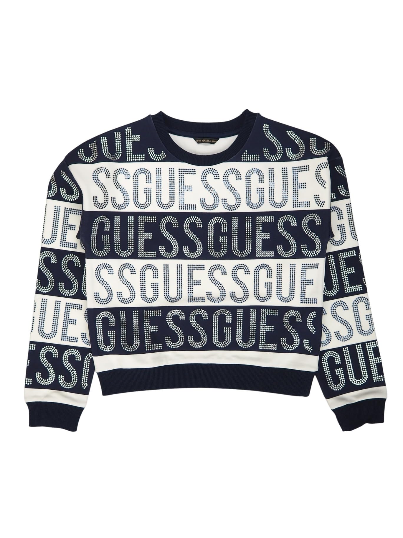 GUESS Sudadera para niña Marino