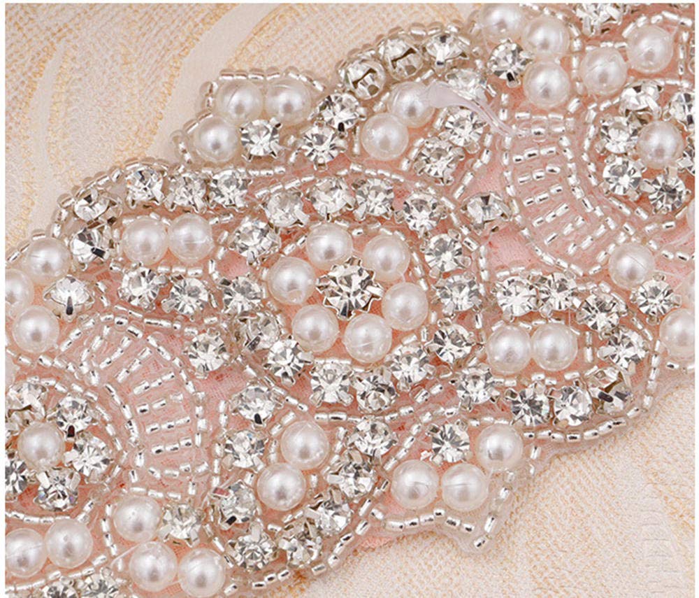 Giarrettiera da Donna con Fiocco in Pizzo Elastico Sexy, Giarrettiera in Pizzo Elasticizzato Sexy di Fascia Alta-Bianco_Taglia Unica, Giarrettiere da Sposa in Pizzo per la Sposa (Bianco Taglia Unica)