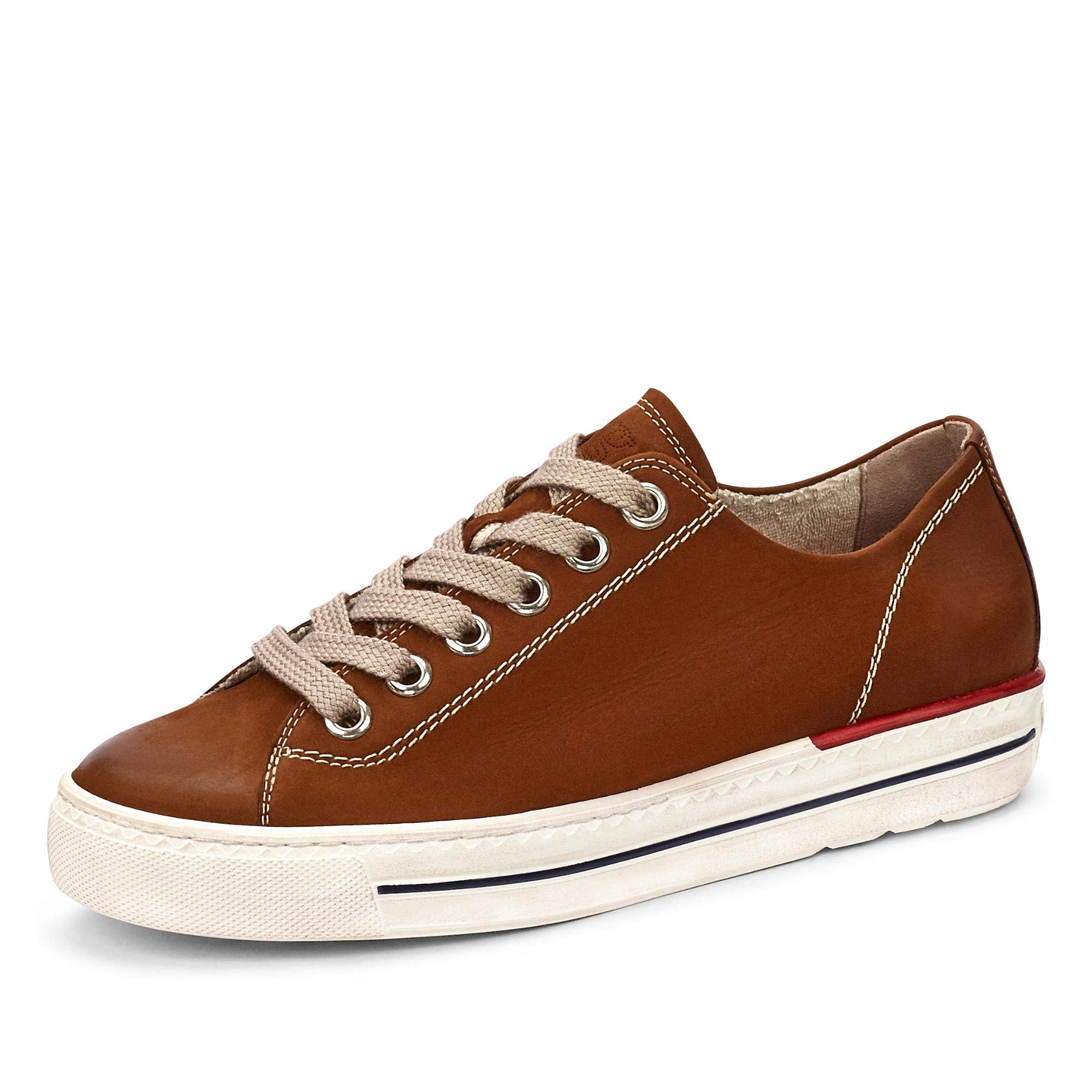 Paul Green Sneaker 4081-578, Lack/Brush, Braun, Damen EU 8/42