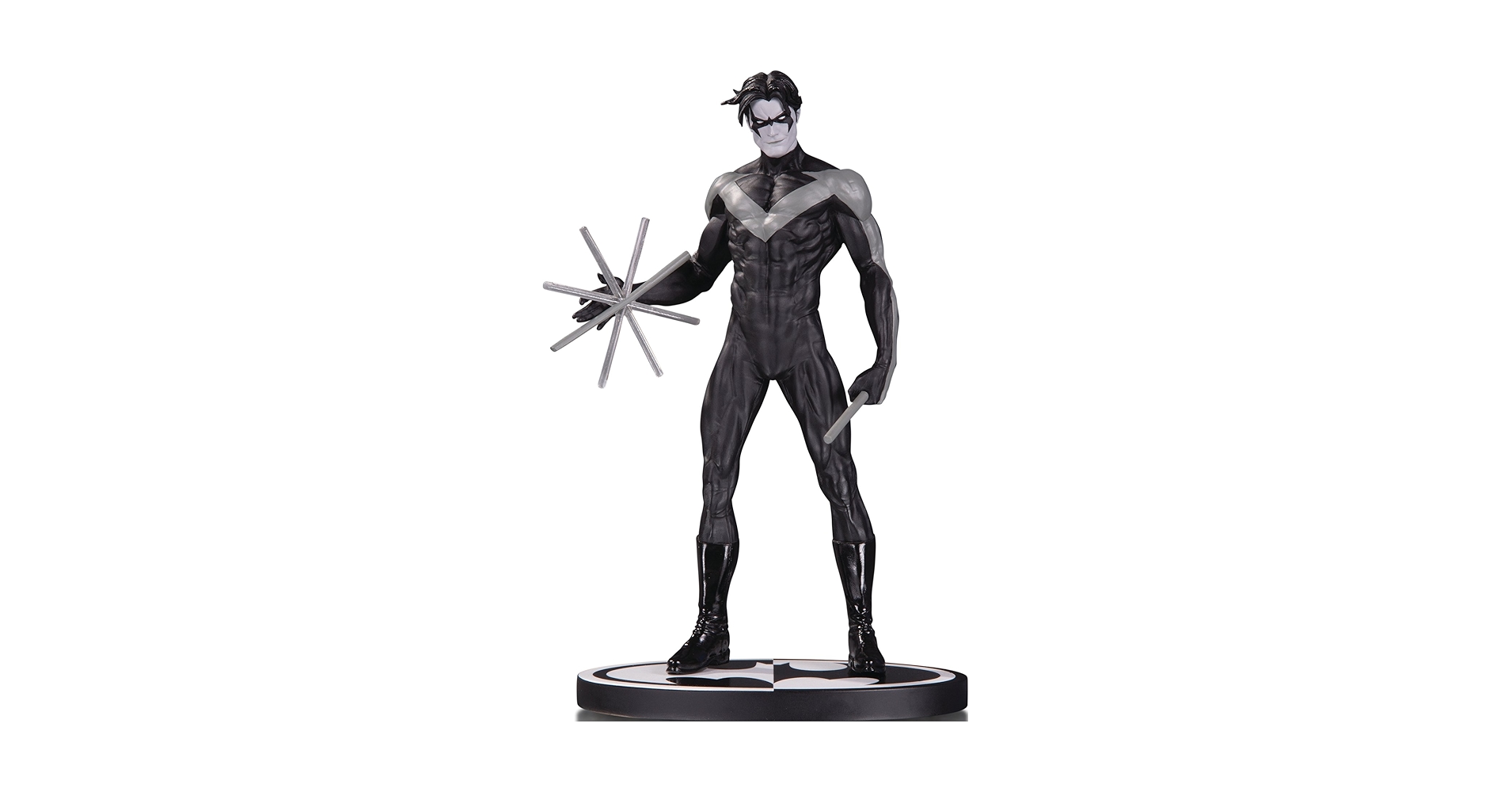 NIGHTWING Black&White フィギュア バットマン BATMAN DC Collectibles Batman Black & White Nightwing by Jim Lee