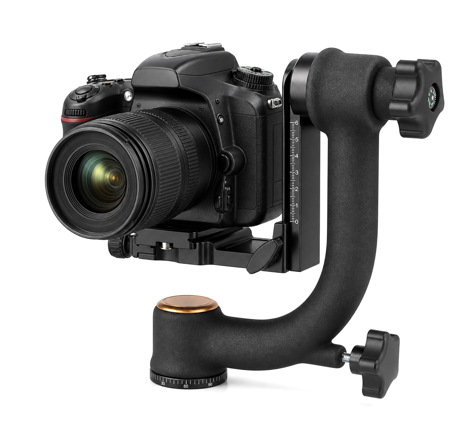 ayex Gimbal Tripod Head, głowica statywu do telefonotografii, zdjęć sportowych i przyrodniczych
