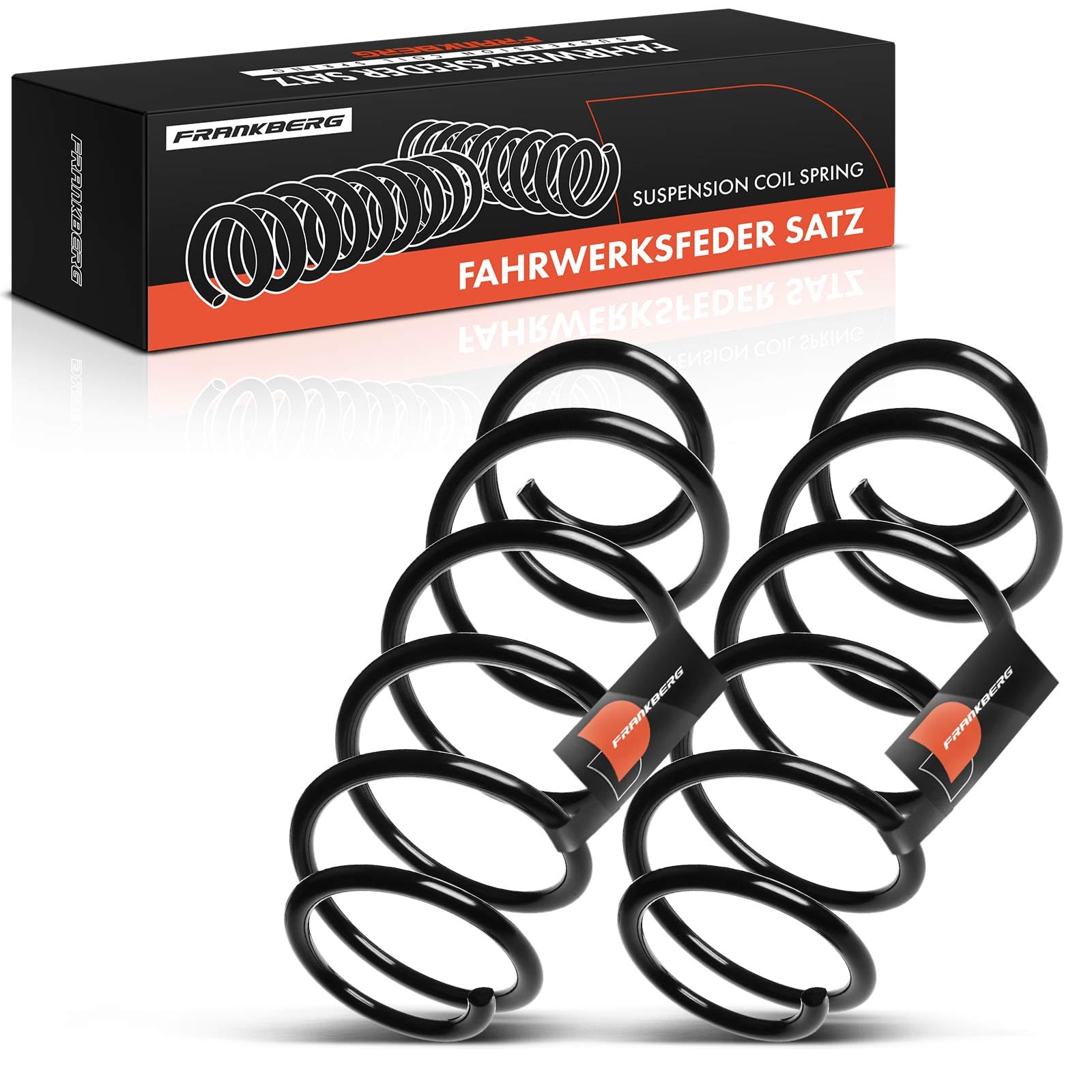 Frankberg 2x Molle autotelaio Molle sospensioni Compatibile con Classe A W169 A 150 A 160 CDi A 170 A 180 CDi A 200 CDi A 200 Turbo A 200 2004-2012 Replace# RH6615