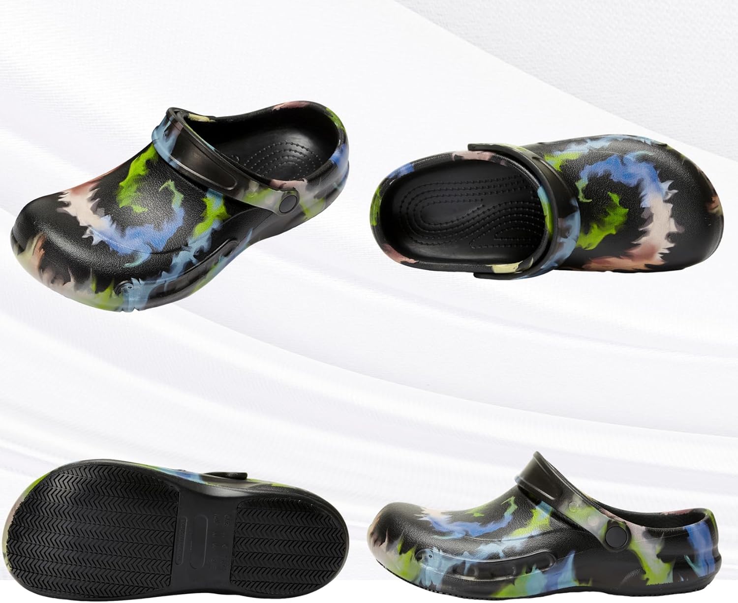 FULORIS Unisex Oil Resistant Waterproof Chef Shoes Non Slip Kitchen Shoes for Men - Image 3