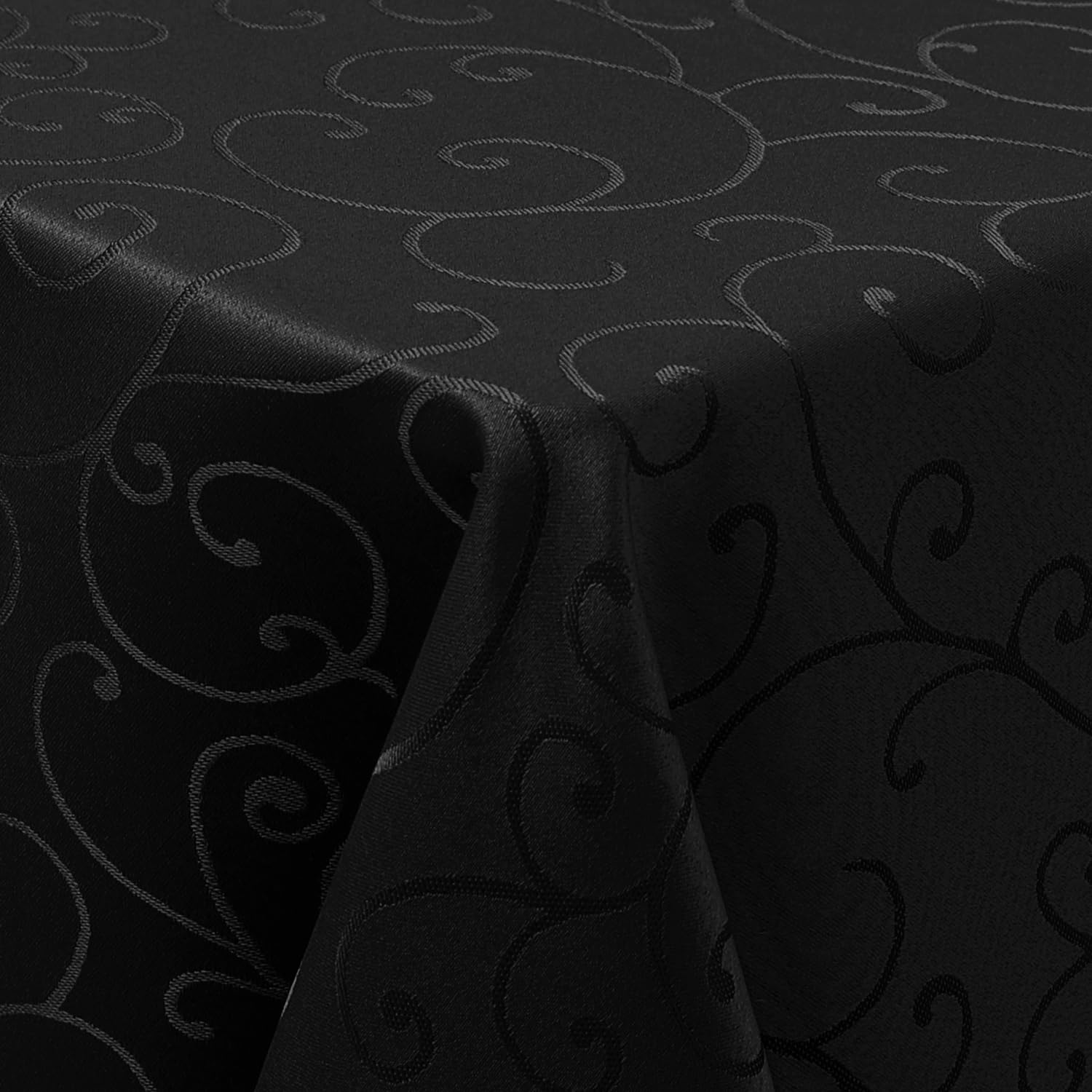 Homaxy Table Cloth Rectangular 100x140 cm, Washable Polyester Jacquard Tablecloth
