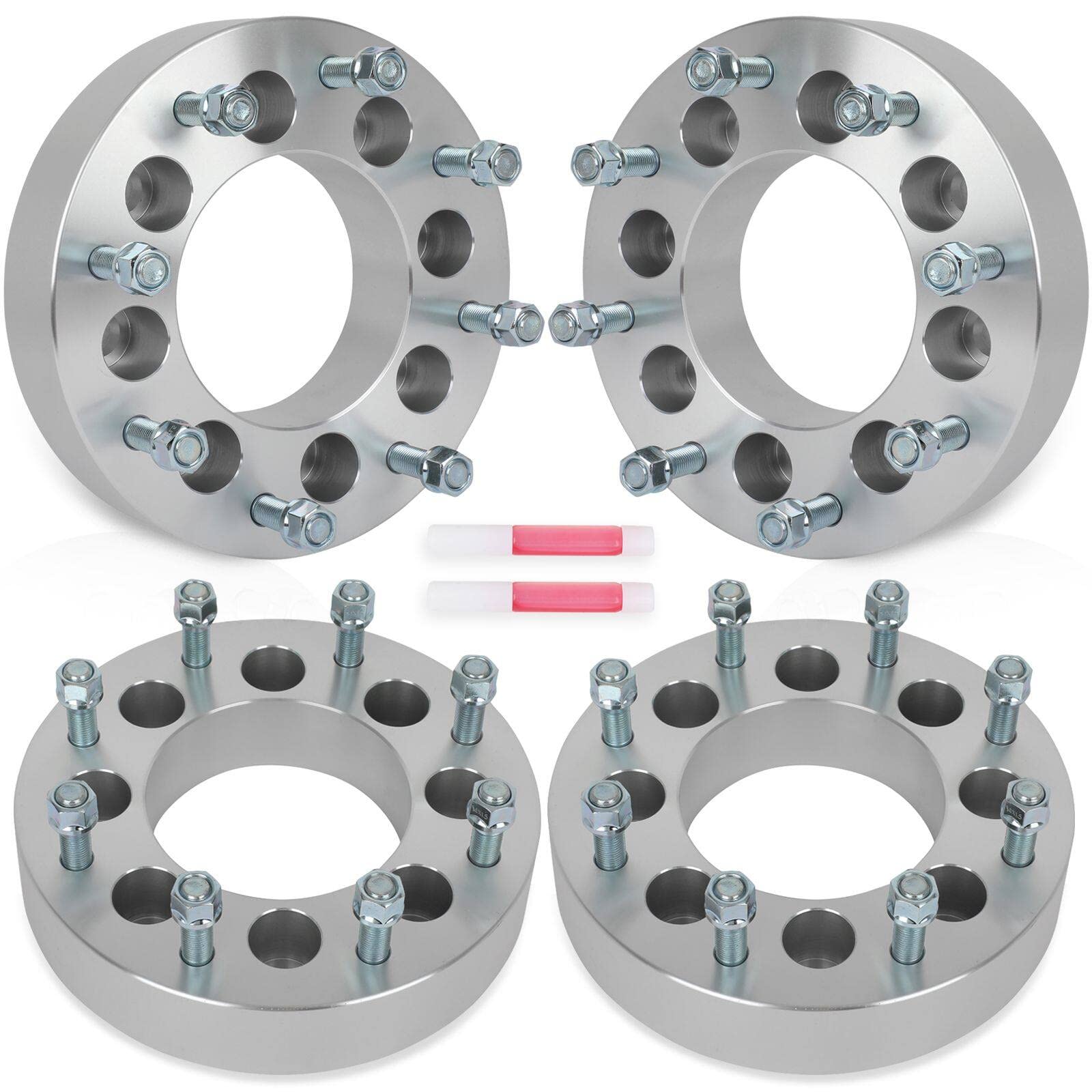 SCITOO 4Pcs Wheel Adapters 2 inch 8x170 to 8x200 Bore 125mm Studs 14x1.5