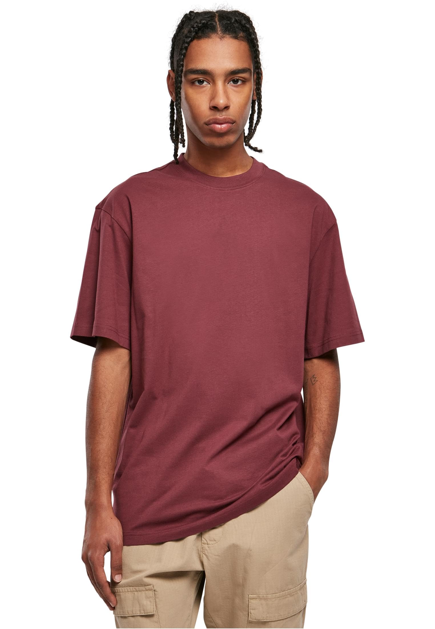 Urban Classics Men's Cherry Tall Tee T-Shirt, M