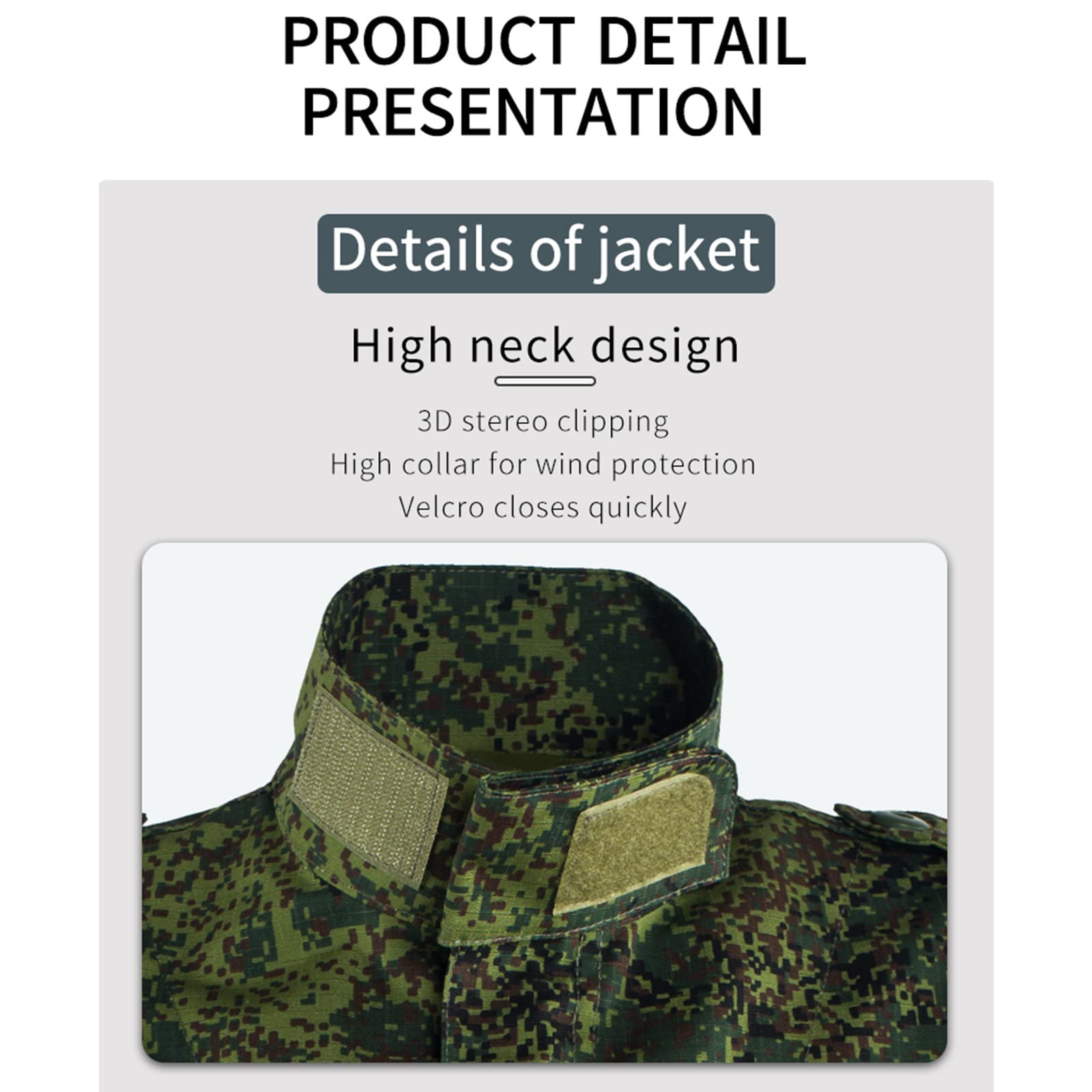 Costumes de combat militaire camouflage pour homme, équipement tactique pour homme, vêtements d'extérieur pour l'hiver, le travail de l'armée.