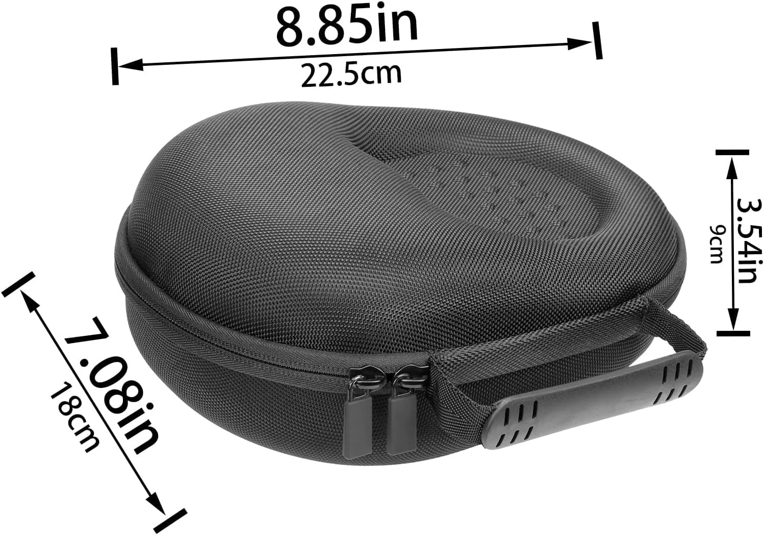co2CREA Hard Case Replacement for Logitech Zone Vibe 100/125 Wireless Headphones - Image 6