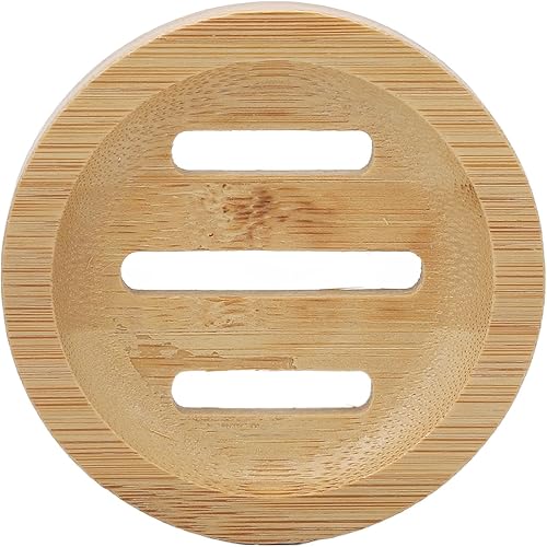 Miniatura 8 de Jabonera redonda para bar, paquete de 3 dispensadores de jabón para baño, bandeja autodrenante para cocina y hogar