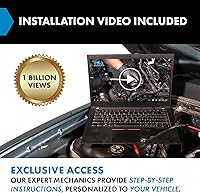 Vista 27 de TRQ, junta de rótula inferior delantera para el lado del conductor y del acompañante