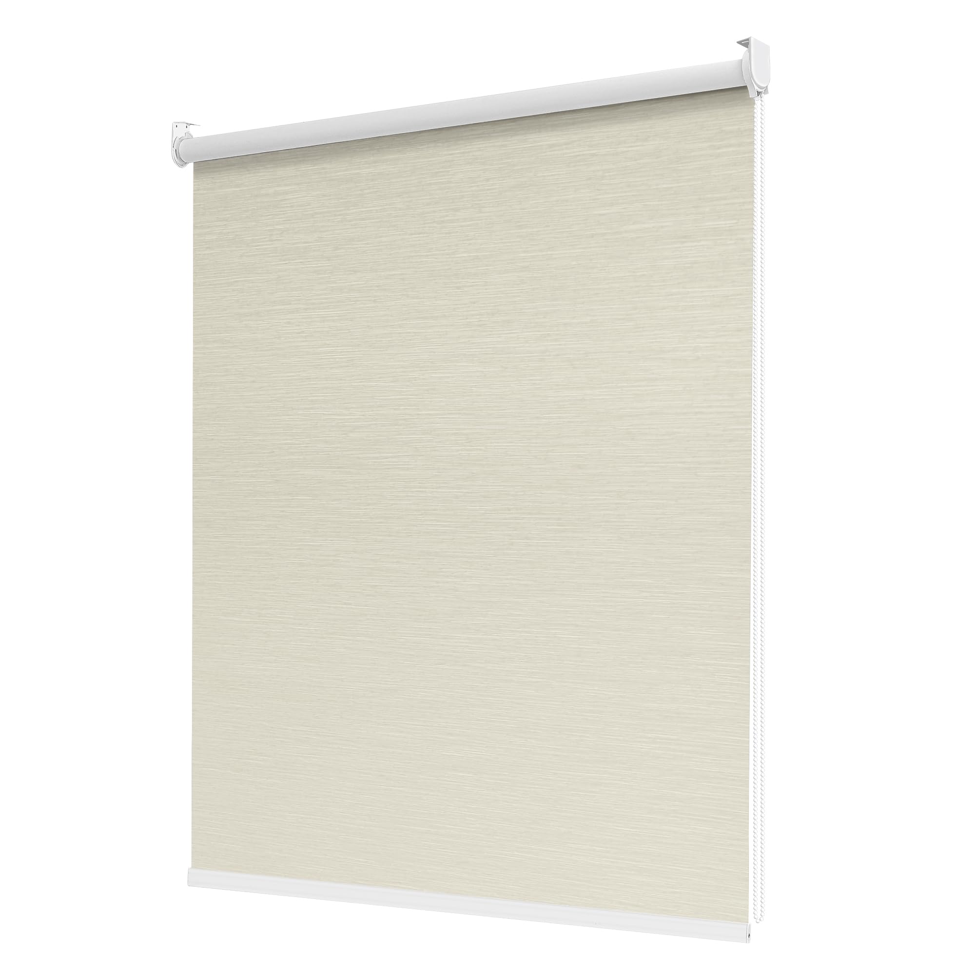 (SIMILAR SIZE) 100% Blackout Roller Shades for Indoor Windows with Thermal Insulated Fabric UV Protection Privacy Window Shades for Living Room, Home and Office Light Brown 36" W x 72" H