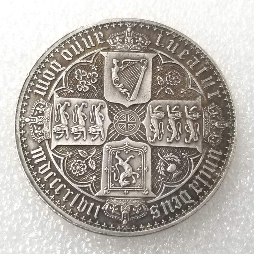 FKaiYin United Kingdom Coin - British Coin-Funny Hobo Nickel Coin - Uncirculated Queen Victoria Commemorative Coins Party Gifts for Boys/Girls/Adults Future experience