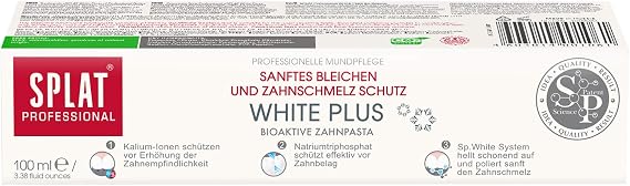 SPLAT Toothpaste 100ML White Plus (Pack of 2)