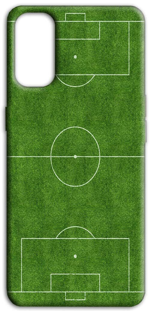 Mixroom - Cover Custodia Back case In TPU Silicone Morbido Per Xiaomi Redmi Note 8 (2021) Fantasia Campo Da Calcio H127