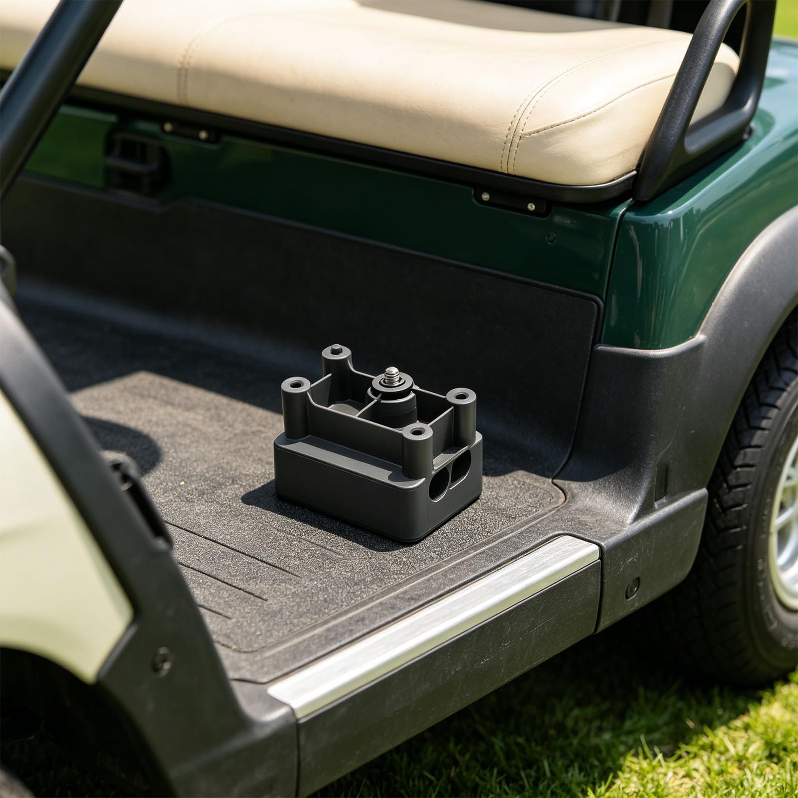 Generico Distributore Potenza in Uscita con divisore tensioni Multiple per Auto turistica elettrica costruito con Materiali ABS Resistenti Calore Distributore Potenza in Uscita per Carrello da Golf