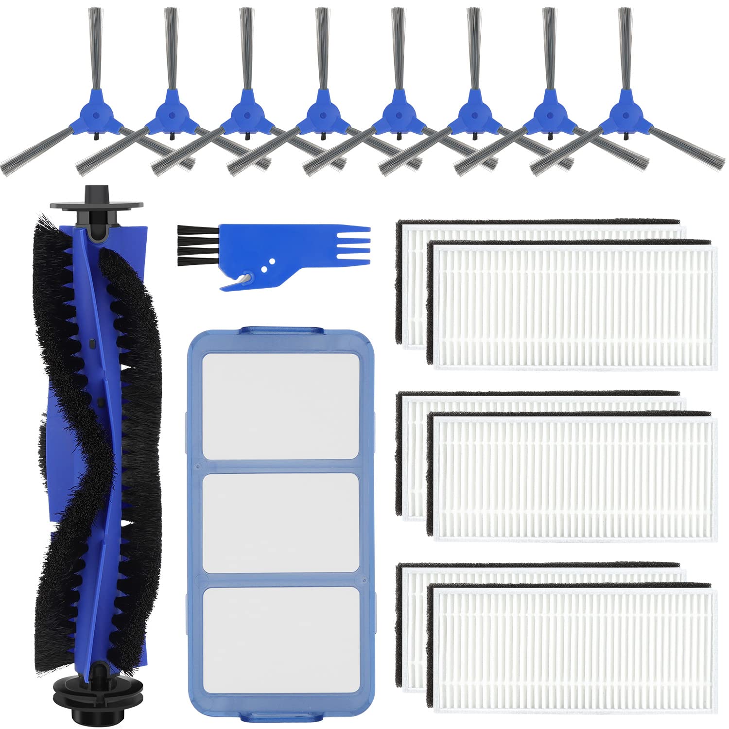 Per eufy RoboVac 11S 30C 15C 15T 12 accessori ricambi aspirapolvere K di ricambio spazzola a rullo panno Mop filtro HEPA  6