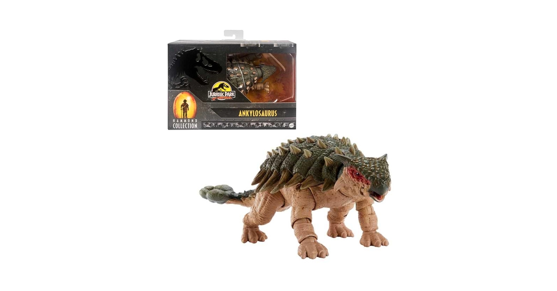 Hammond Collection Ankylosaurus フィギュア Jurassic World Hammond Collection Ankylosaurus 11 Action