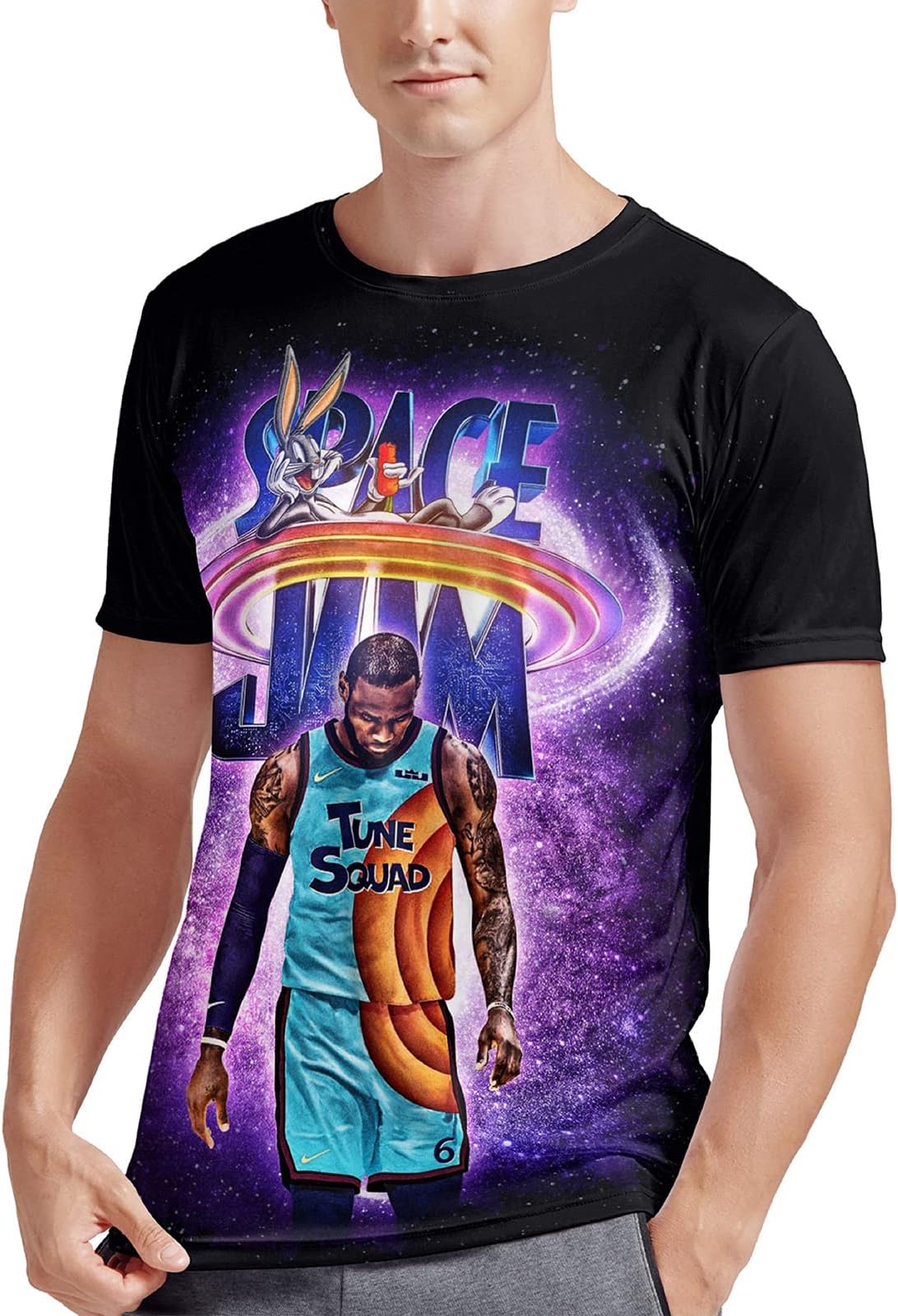 Pona Altina Basketball Fans Shirts 3D Print T-Shirts Casual Tops Tees Short Sleeve Crewneck Shirt for Men/Women