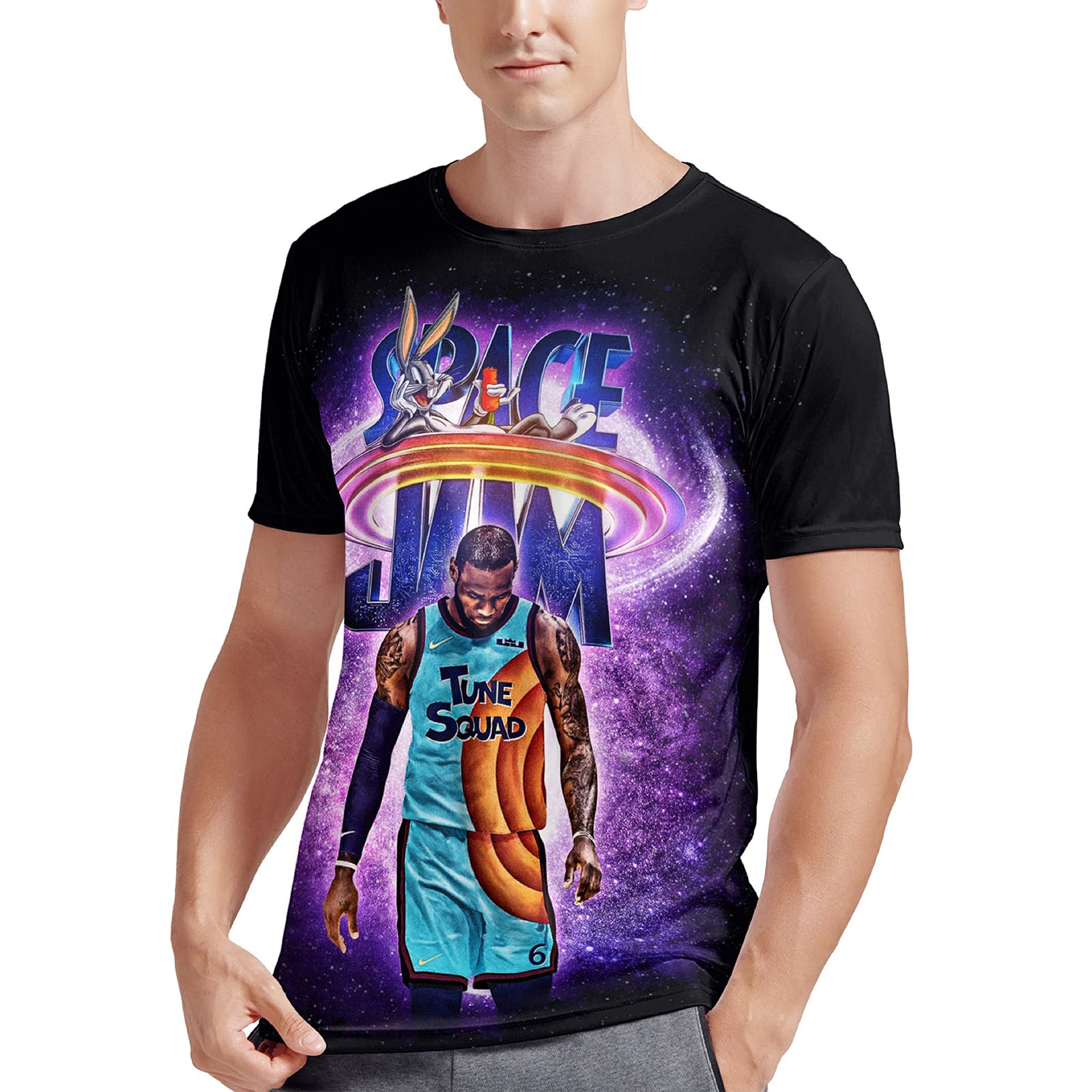 Pona Altina Basketball Fans Shirts 3D Print T-Shirts Casual Tops Tees Short Sleeve Crewneck Shirt for Men/Women