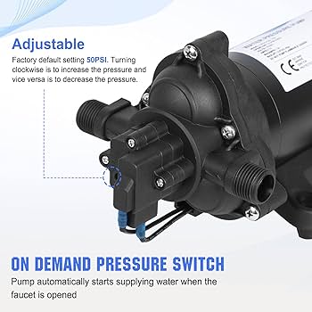 ECO-WORTHY 33-Series Industrial Water Pressure Pump 110V AC