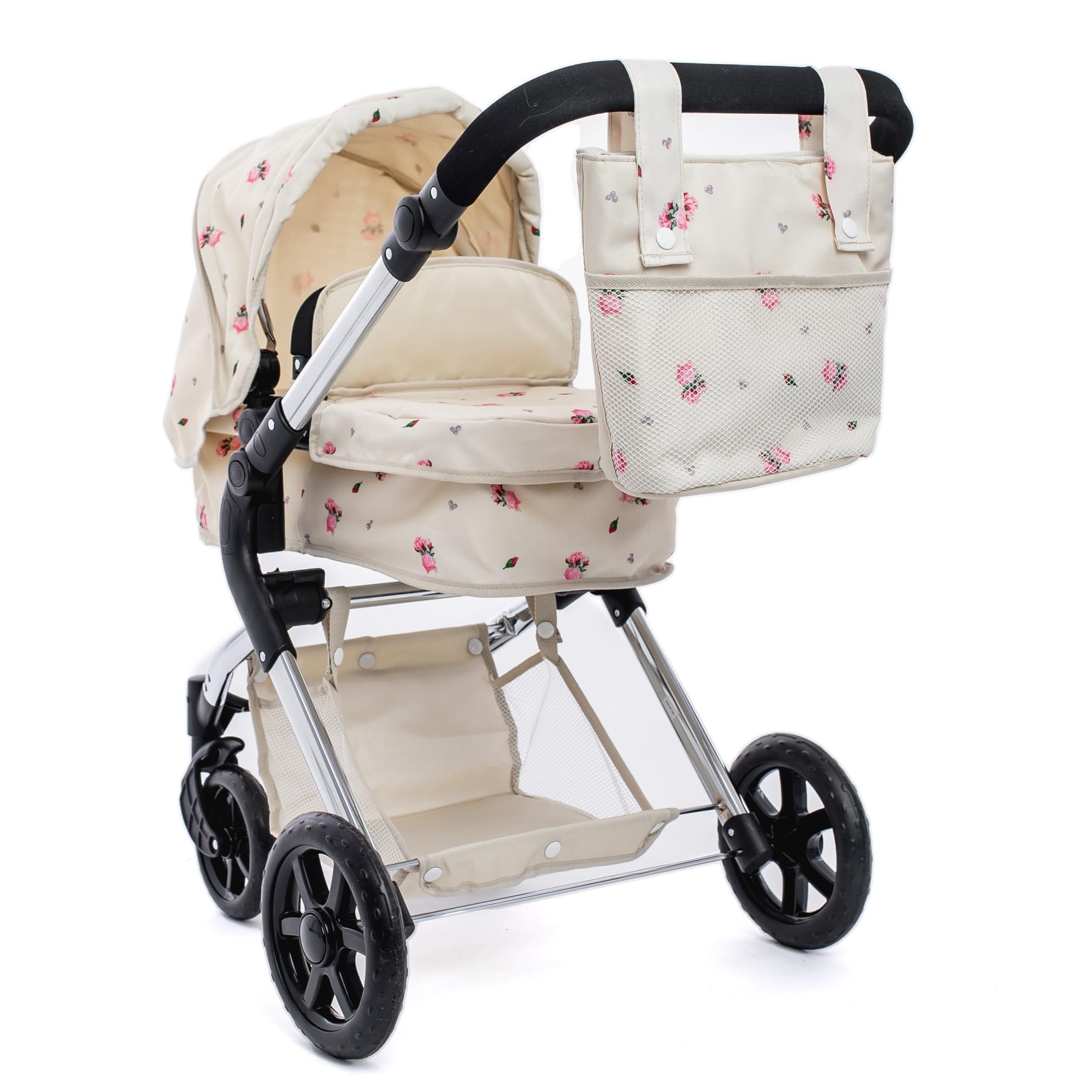 Roma Darcie Single Landau pour poupée – Crème