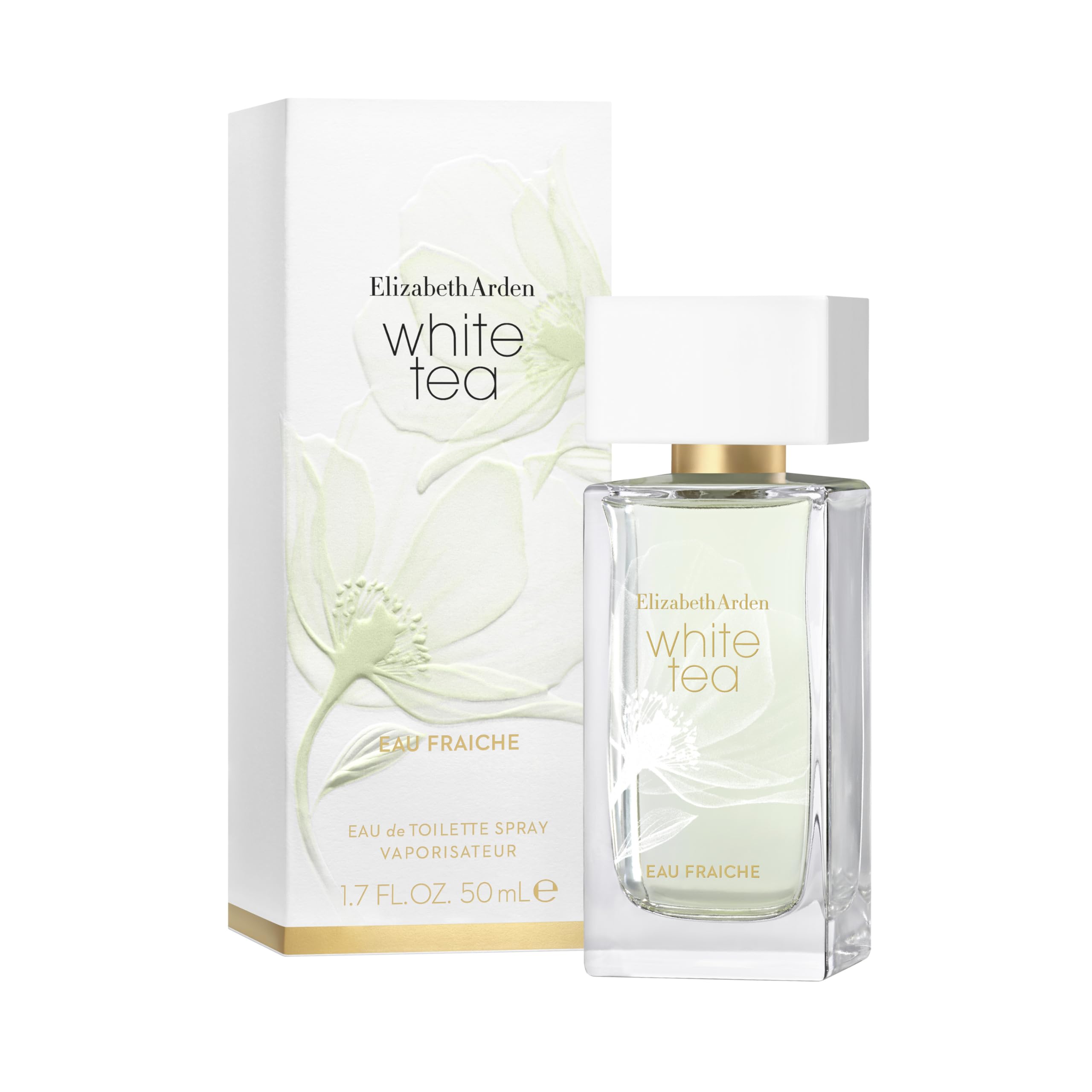 Elizabeth Arden - White Tea Eau Fraiche Eau De Toilette, Fragancia Fresca y Cítrica Para Mujer, Estimula el Bienestar