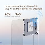 dreame C1 Robot Laveur de Vitres, Puissance d'Aspiration de 5 500 Pa, Protection et Sécurité Fiables, Technologie CornerClean, Nettoyage Humide Minutieux, Technologie à Double Jet - 2