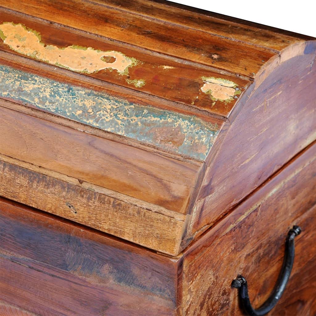 vidaXL Aufbewahrungstruhe Vintage Recyceltes Massivholz Schatztruhe Truhe