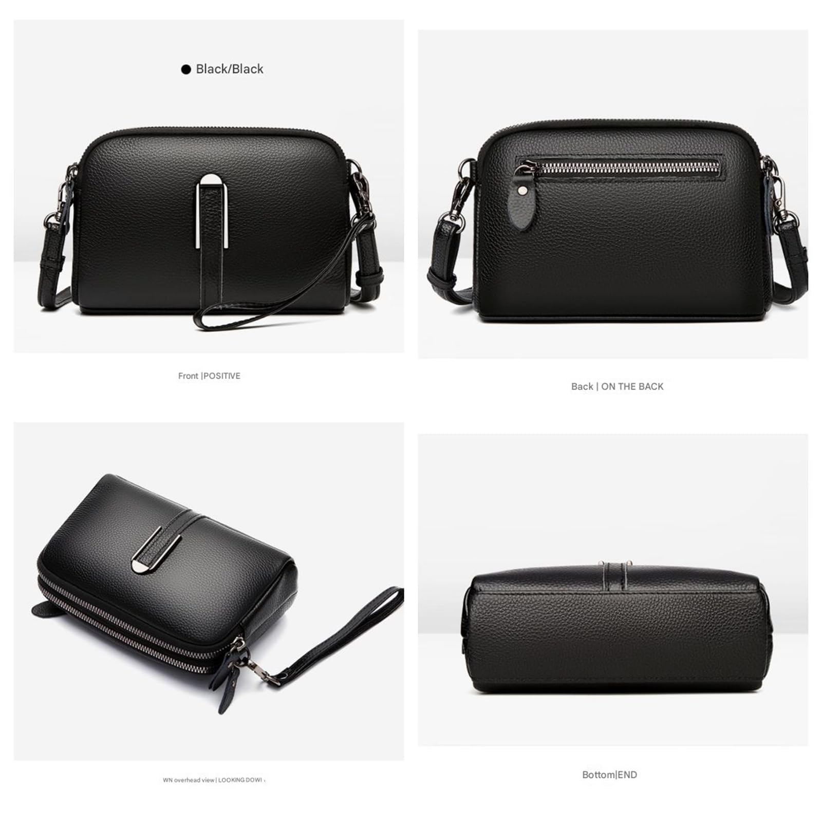 Borsa A Tracolla Casual Elegante E Versatile, Pochette-Azzurro