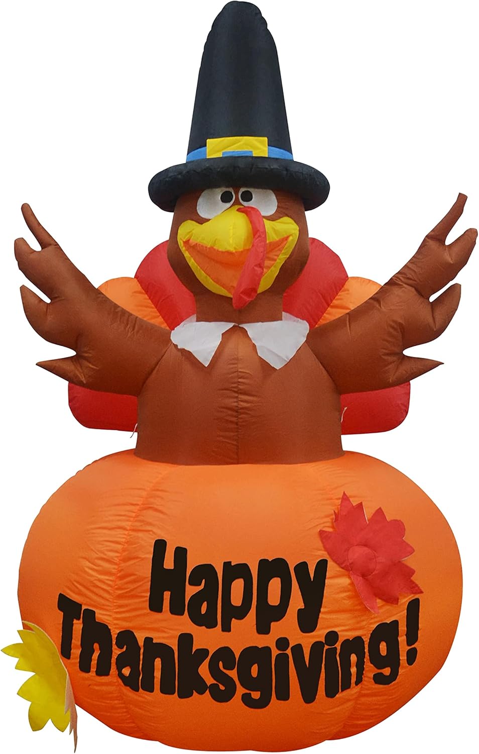 GOOSH 6 Ft Height Thanksgiving Inflatables Outdoor Turkeys
