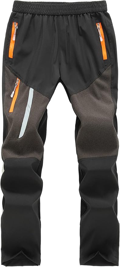Maeau Pantaloni Invernali Softshell Per Bambini - Imbottiti, Impermeabili E Antivento, Unisex