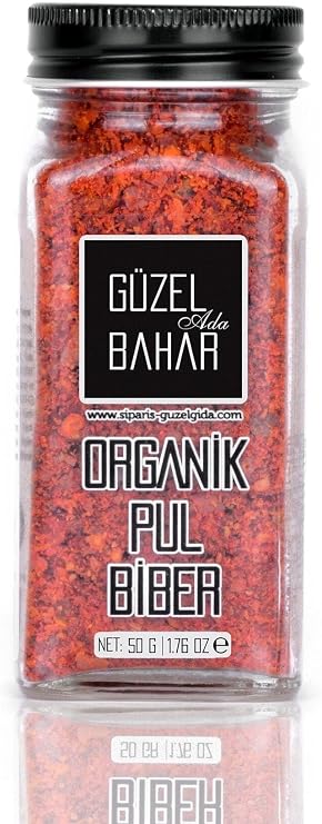 Organik Acı Pul Biber 50 Gr
