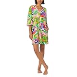 Womens Short Sleeve Caftan, Loungewear for Women, Organic Cotton Sleepwear
