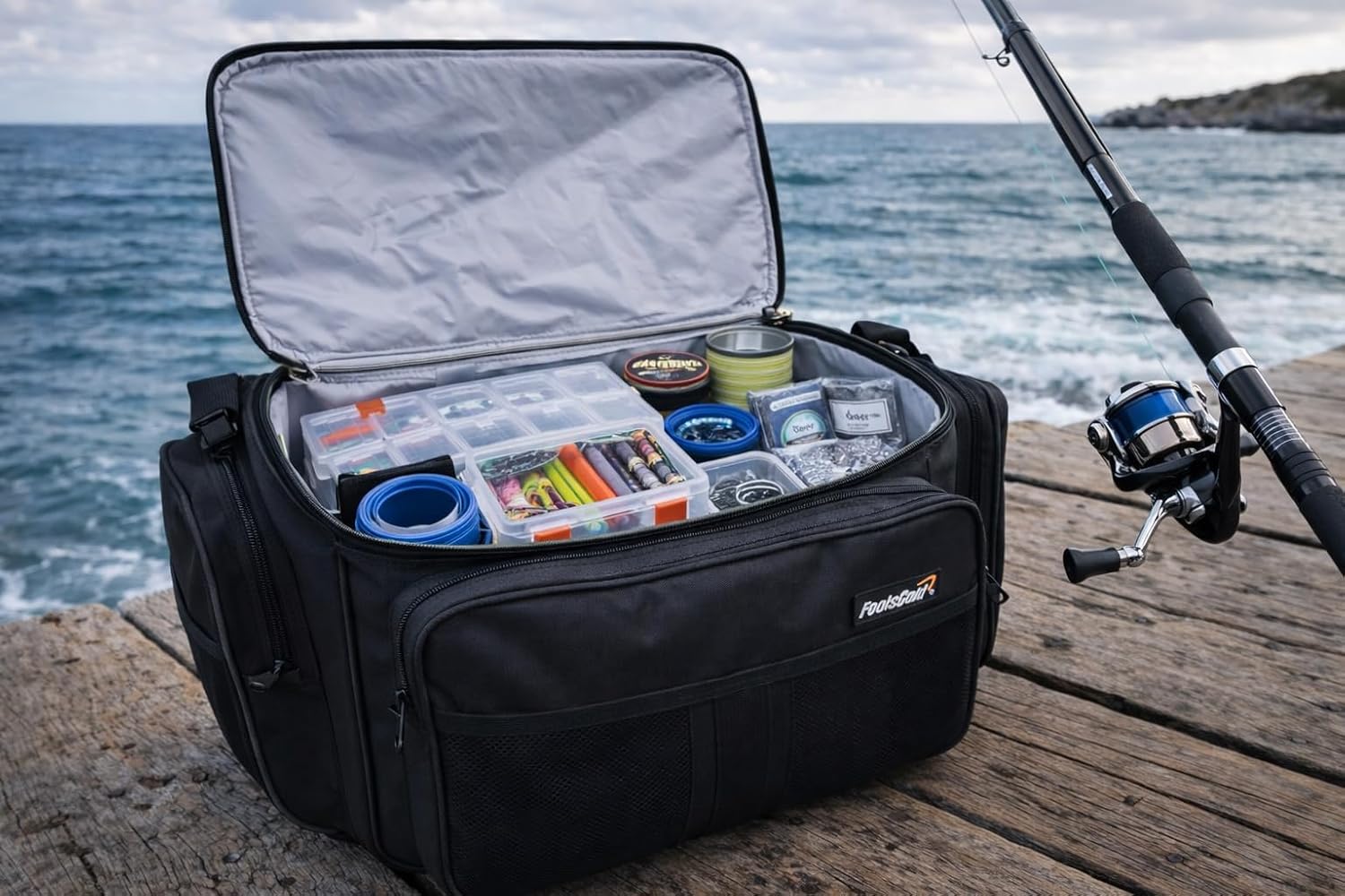 foolsGold Large Insulated Fishing Tackle Holdall Bag