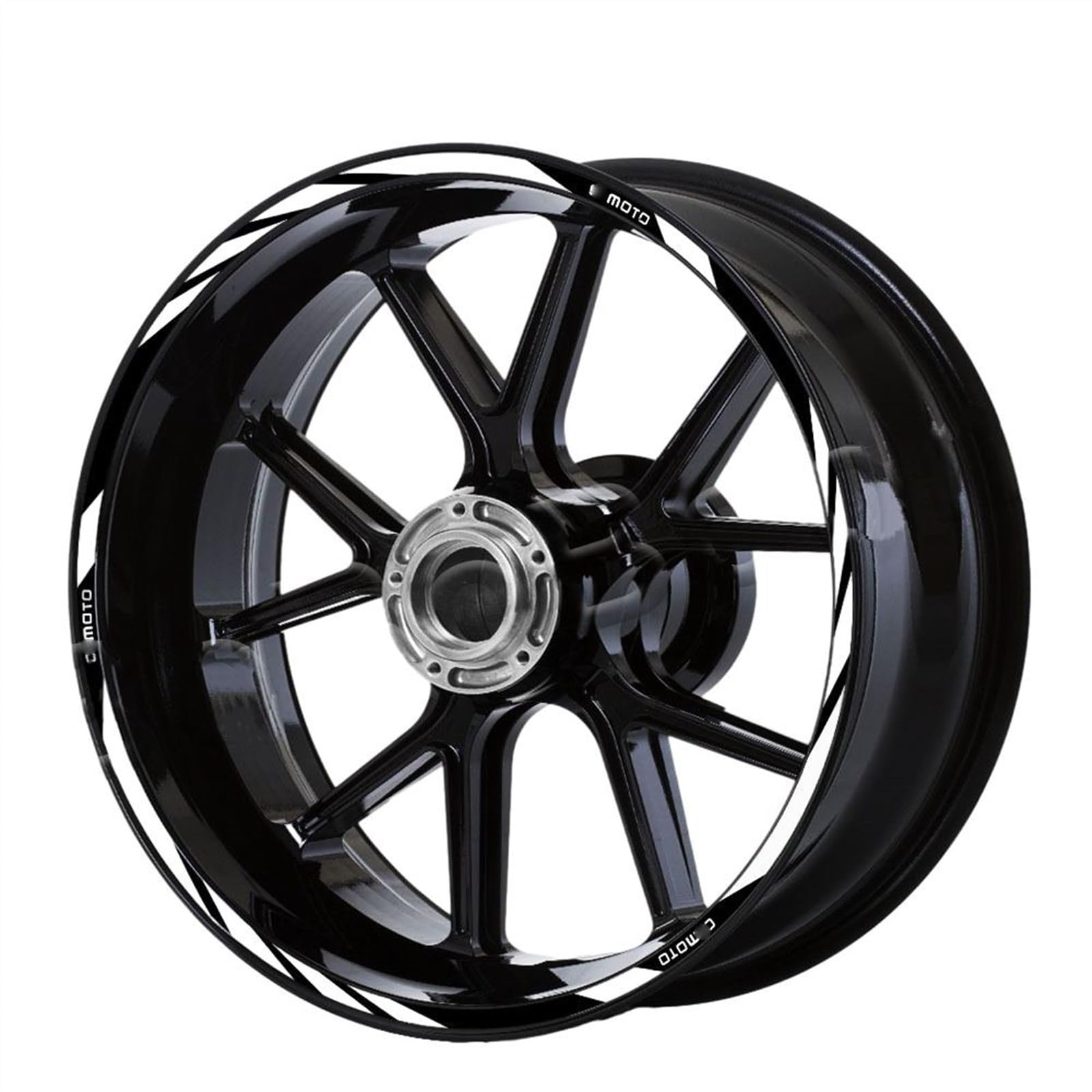 Applique for 650 for ADVENTURA MT 400GT 650NK 400NK 300NK 250NK 150NK Motorcycle Wheel Sticker Rim Decal Stripe(A4,A)