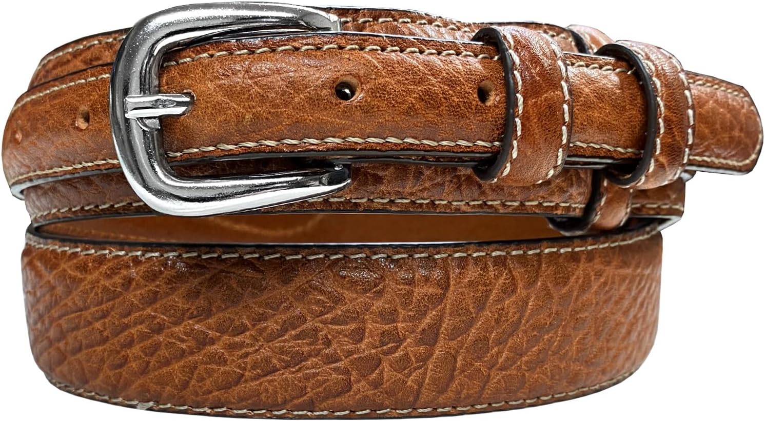 Western Ranger Belt Genuine Leather Ranger Belt 1-3/8" (35mm) Wide