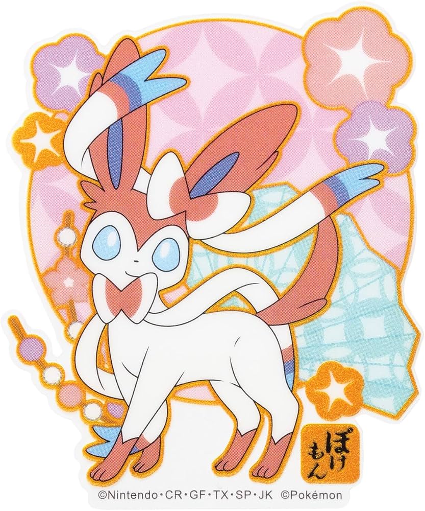 Amazon.co.jp: ポケットモンスター モバイルステッカー4 ニンフィア