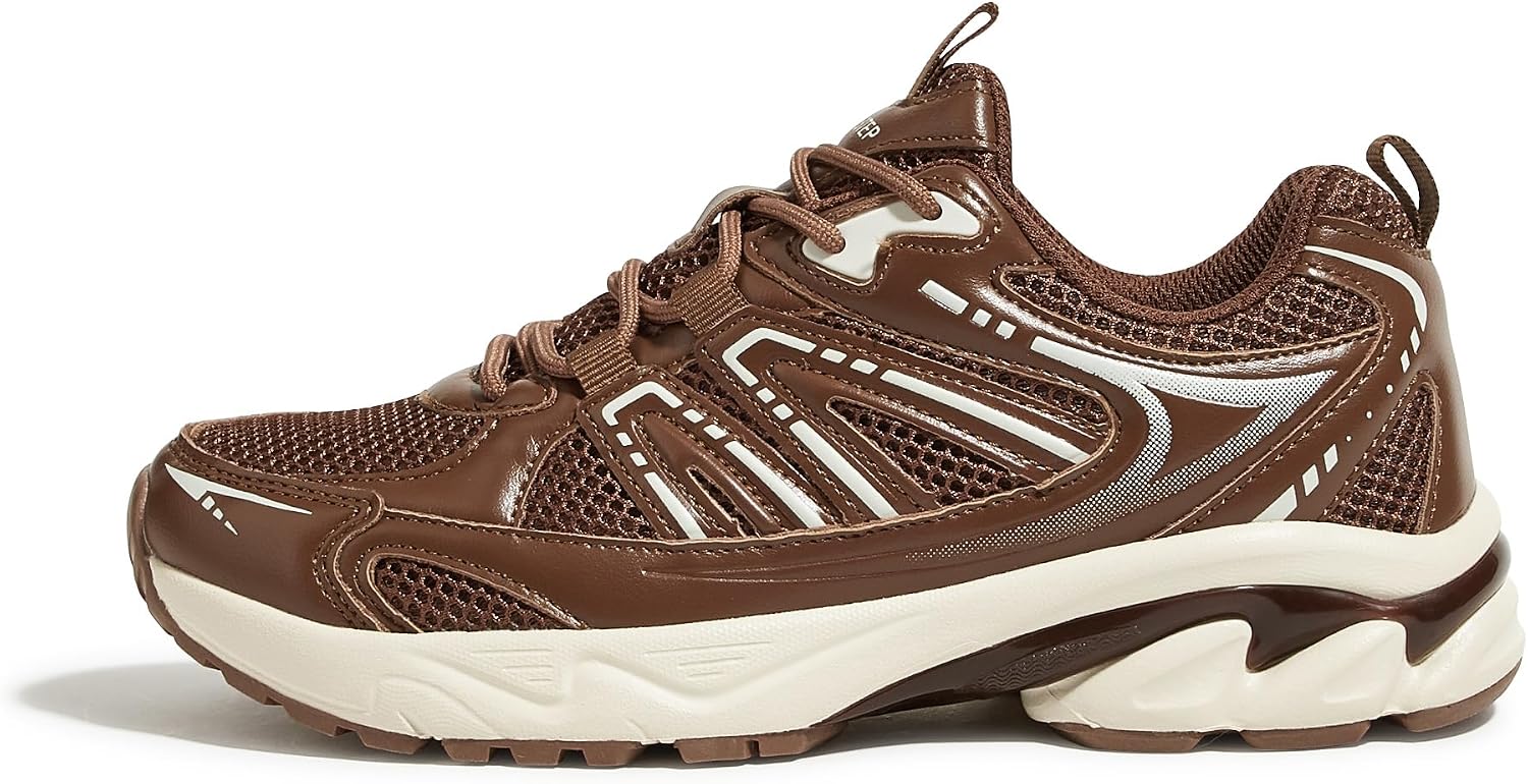 LUCKY STEP Women's Chunky Fashion Sneakers Running Tennis