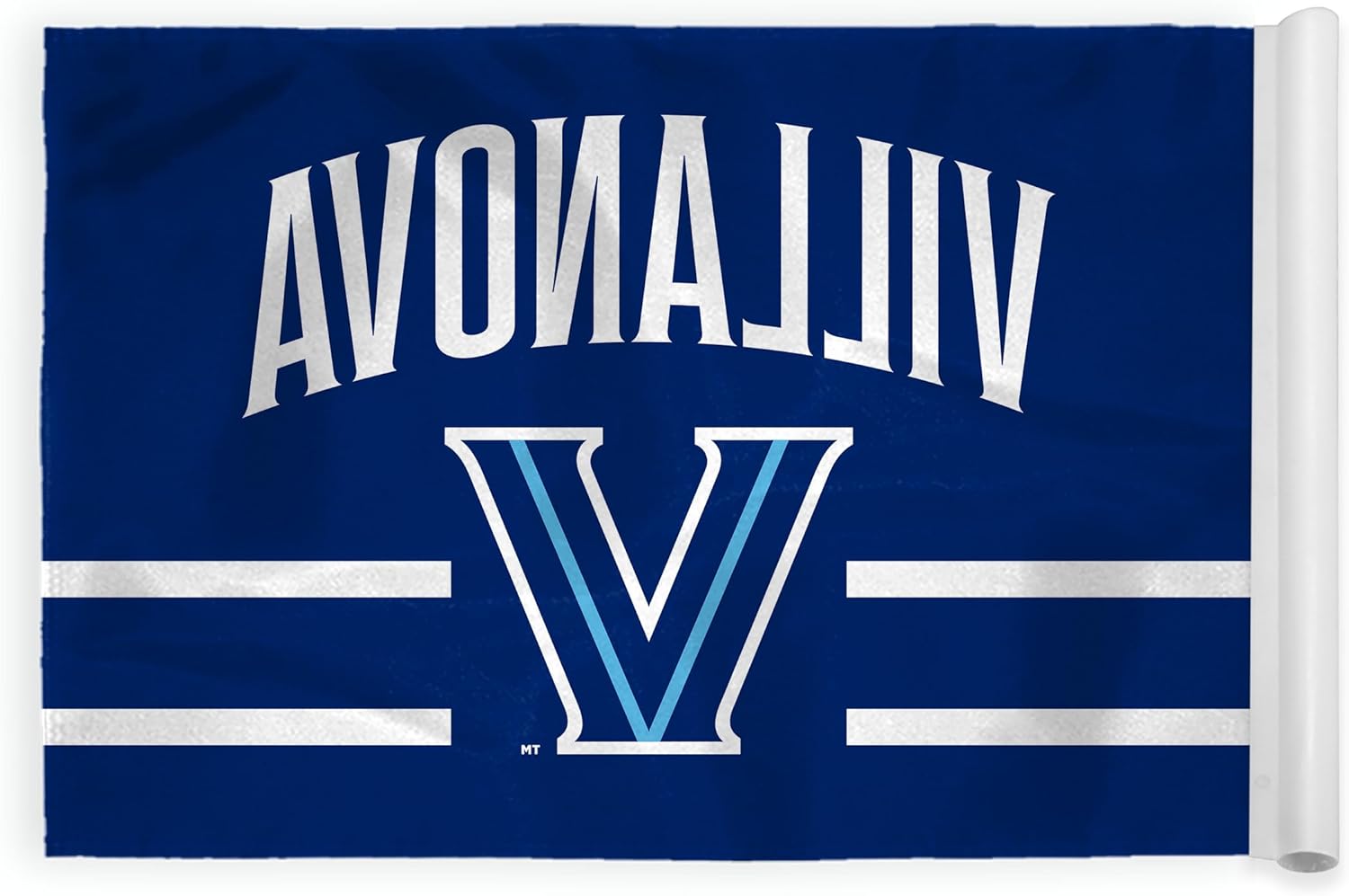 AGAS Villanova VU Wildcats Golf Flags with Tube Insert 14x20 inch, Mini Putting Green Flags for Yard, 200D Nylon, Canvas Header Stitched Borders