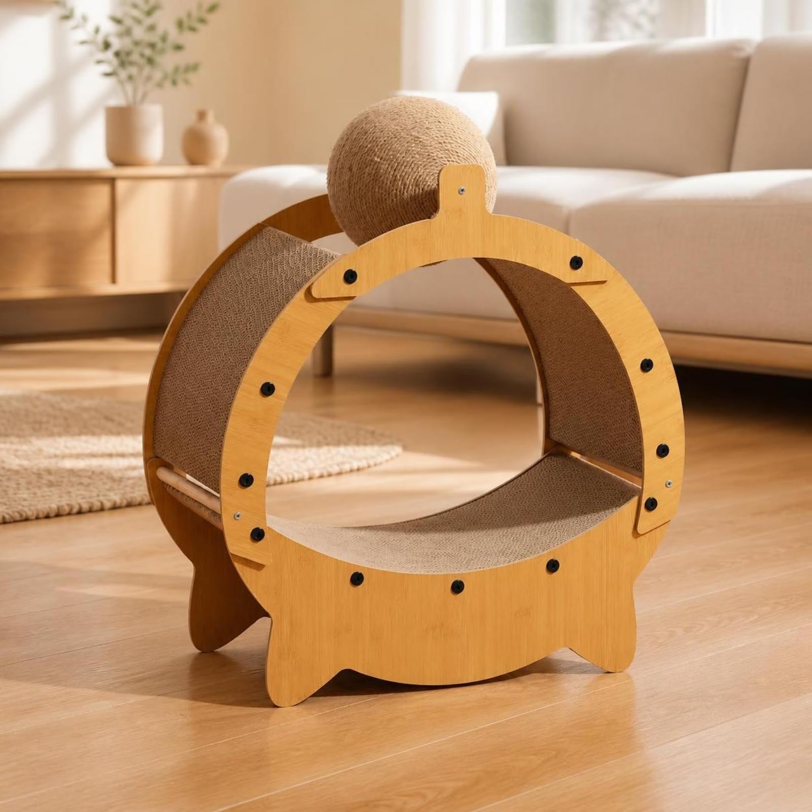 Cama Rascador Multifuncional, Style to 1, 54 × 35 × 62 Cm