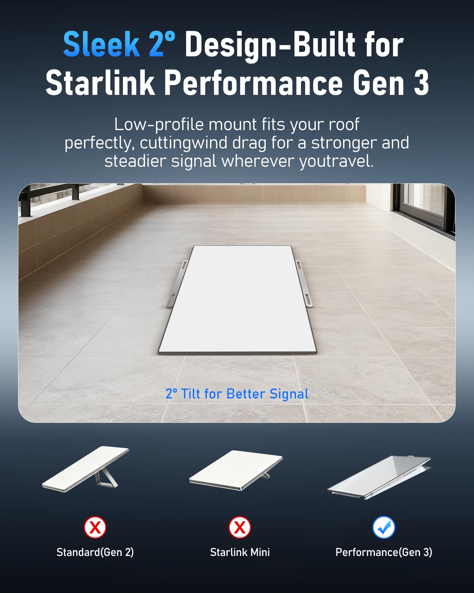 Performance Equipment Stand – Support en métal robuste pour équipement DJ, mixeurs audio et équipement de studio – Hauteur et angle réglables