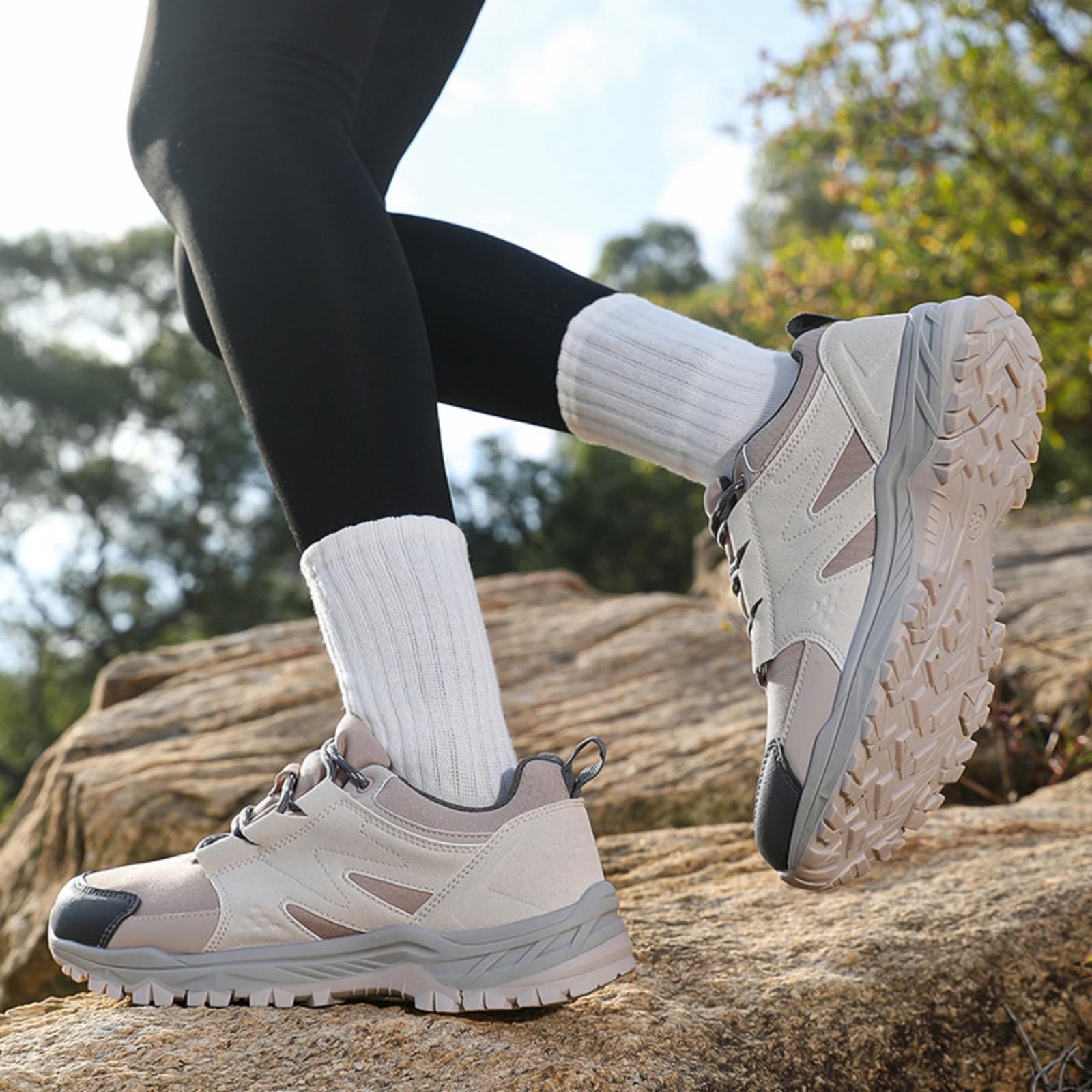 Damskie buty trekkingowe wodoodporne buty chodzenia szlakach